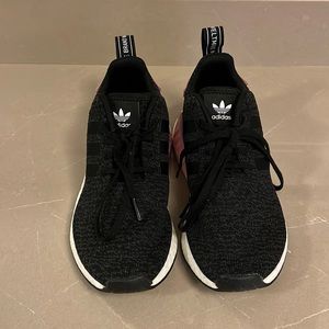 Adidas NMD R2 Black Pink Womens B96387